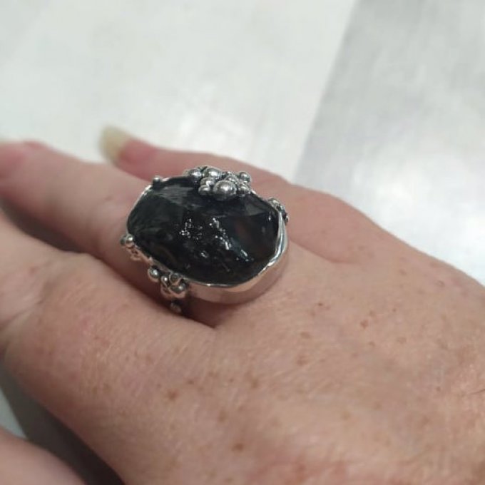 Bague laitier noir